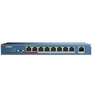 Hikvision DS-3E0109P-E/M 58W 1x100Mbps+8x100Mbps Port PoE Switch