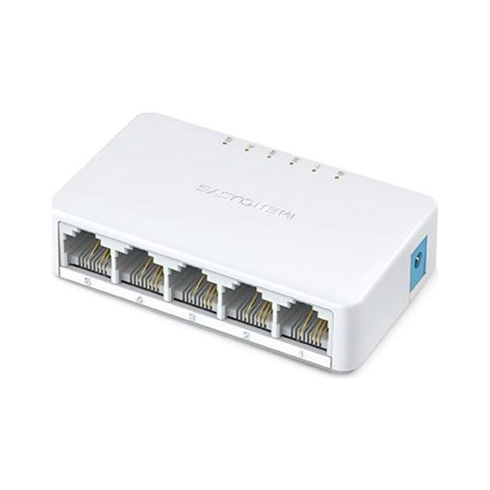 Mercusys MS105 5-Port 10,100Mbps Tak Ve Kullan Switch