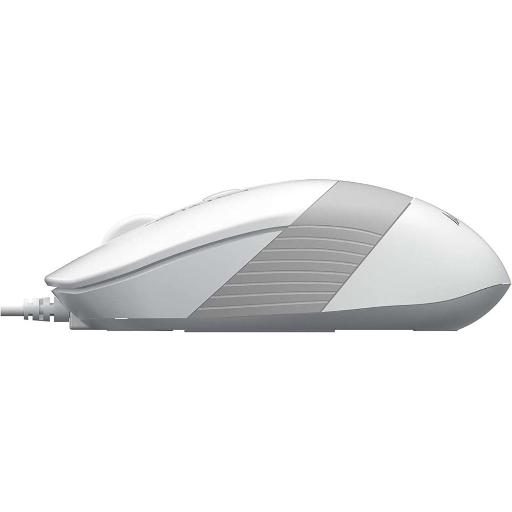 A4 Tech FM10 1600dpi Beyaz USB Optik Mouse