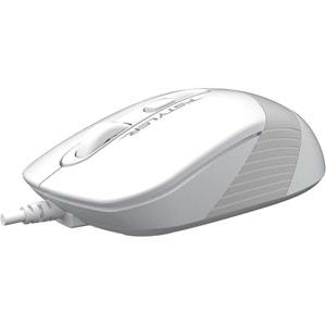 A4 Tech FM10 1600dpi Beyaz USB Optik Mouse