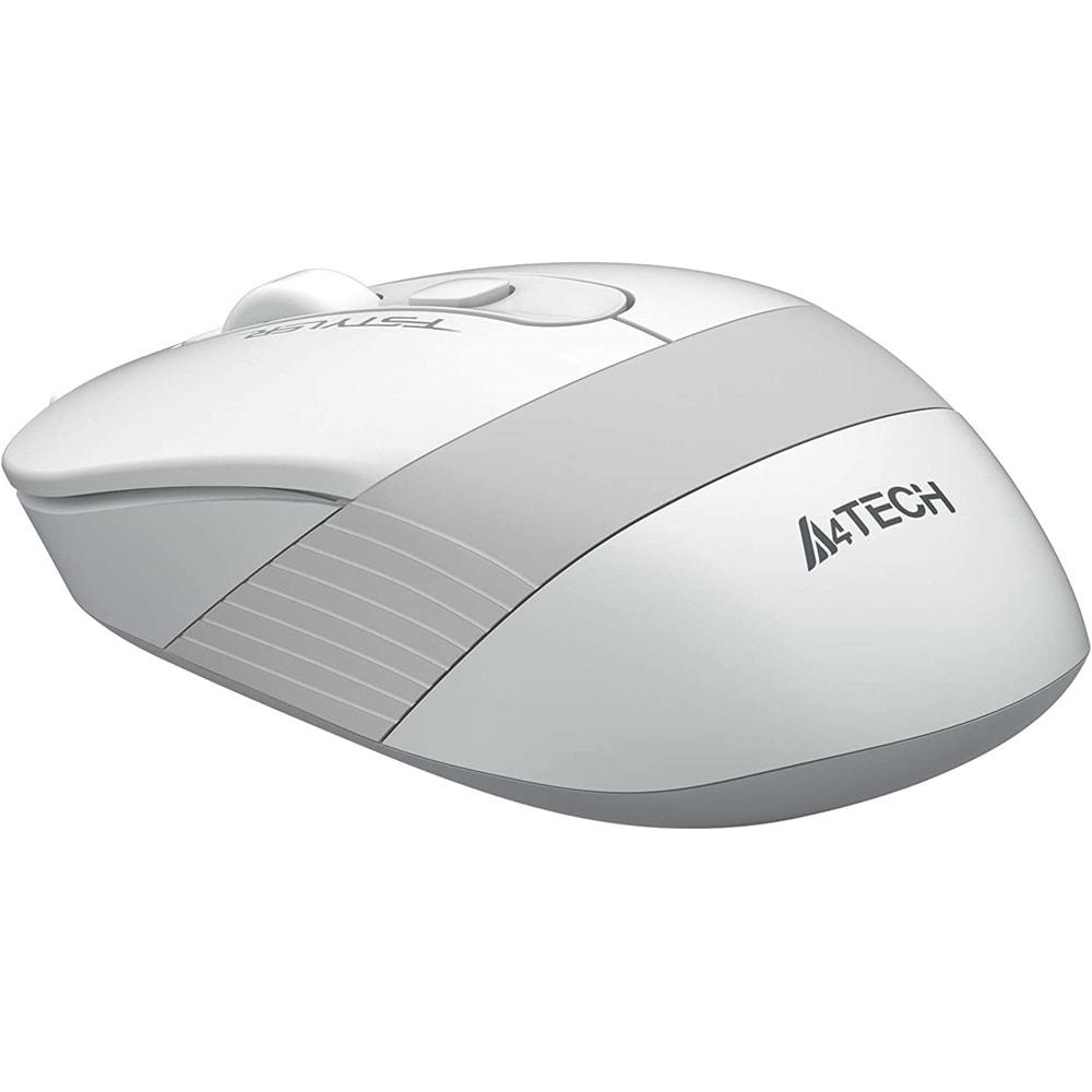 A4 Tech FM10 1600dpi Beyaz USB Optik Mouse