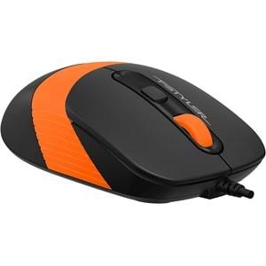 A4 Tech FM10 1600dpi Turuncu USB Optik Mouse