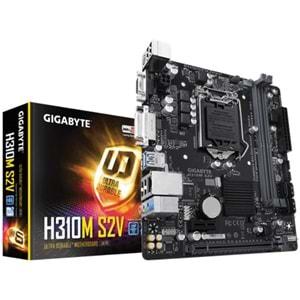 Gigabyte H310M-S2V H310 DDR4 USB3.1 DVI-VGA PCI3.0 1151p Anakart