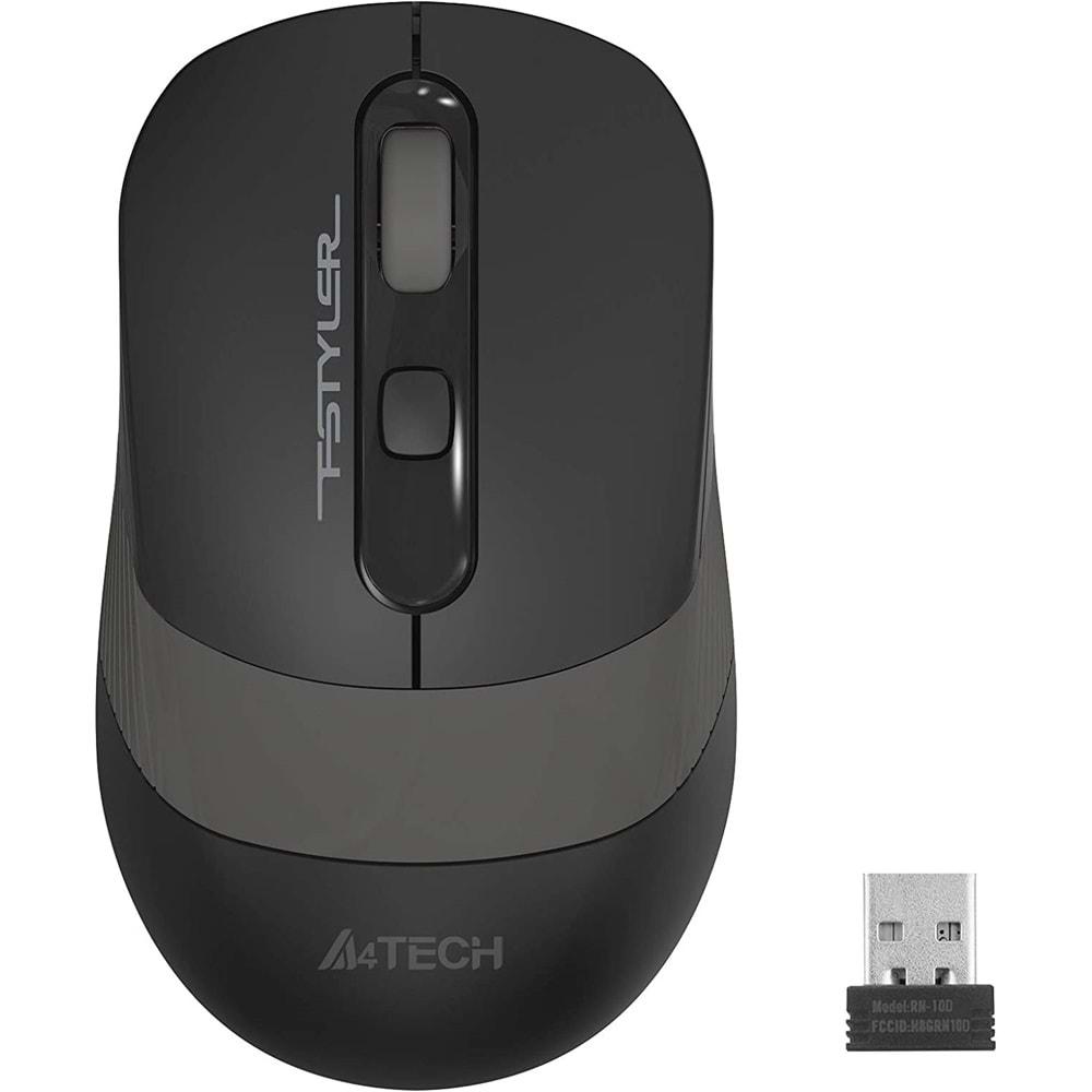 A4 Tech FG10 2000dpi 2.4G Gri Kablosuz Mouse