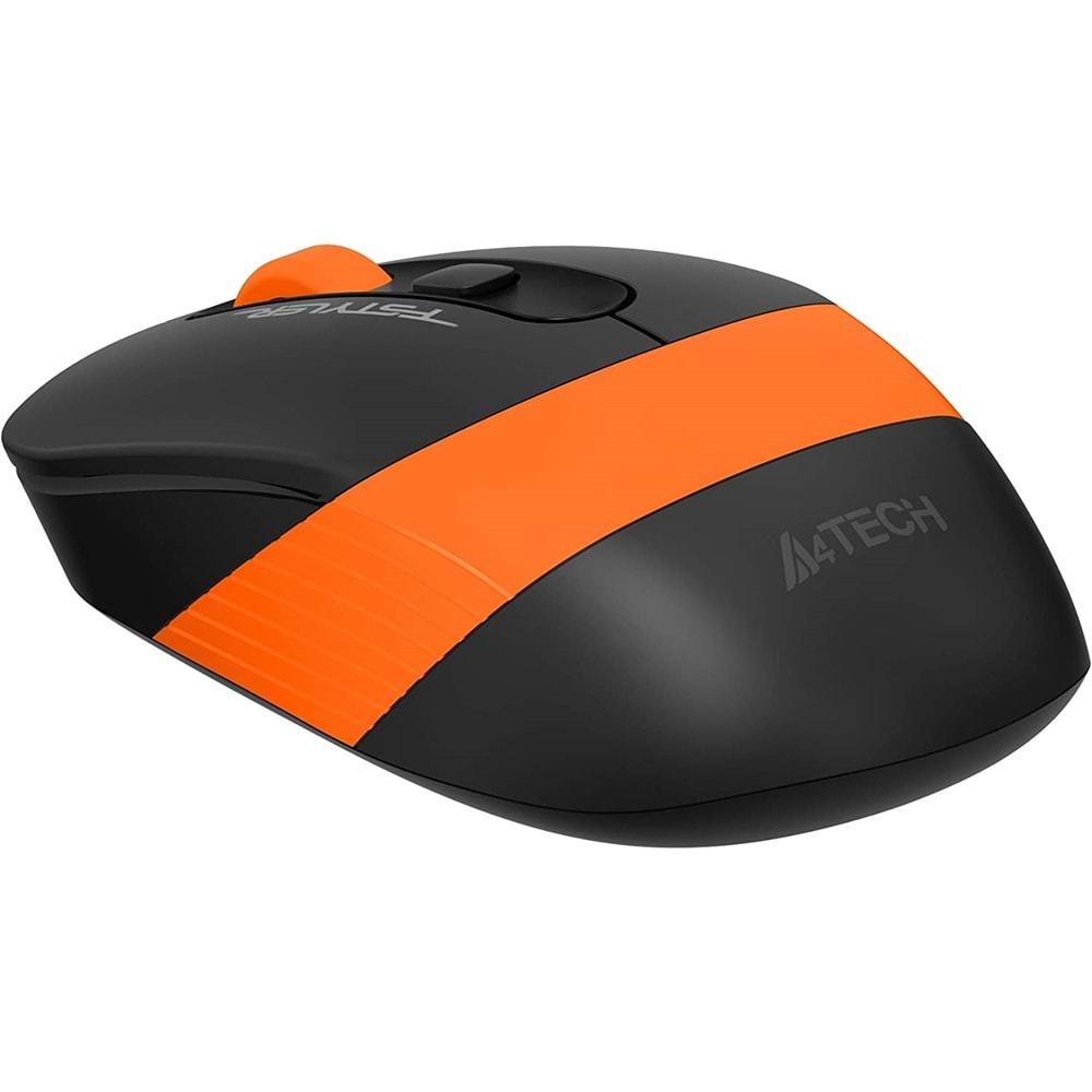 A4 Tech FG10 2000dpi 2.4G Turuncu Kablosuz Mouse