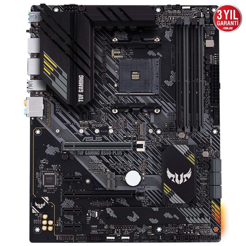 Asus TUF GAMING B550-PLUS DDR4 DP/HDMI PCI 4.0 AM4 Anakart