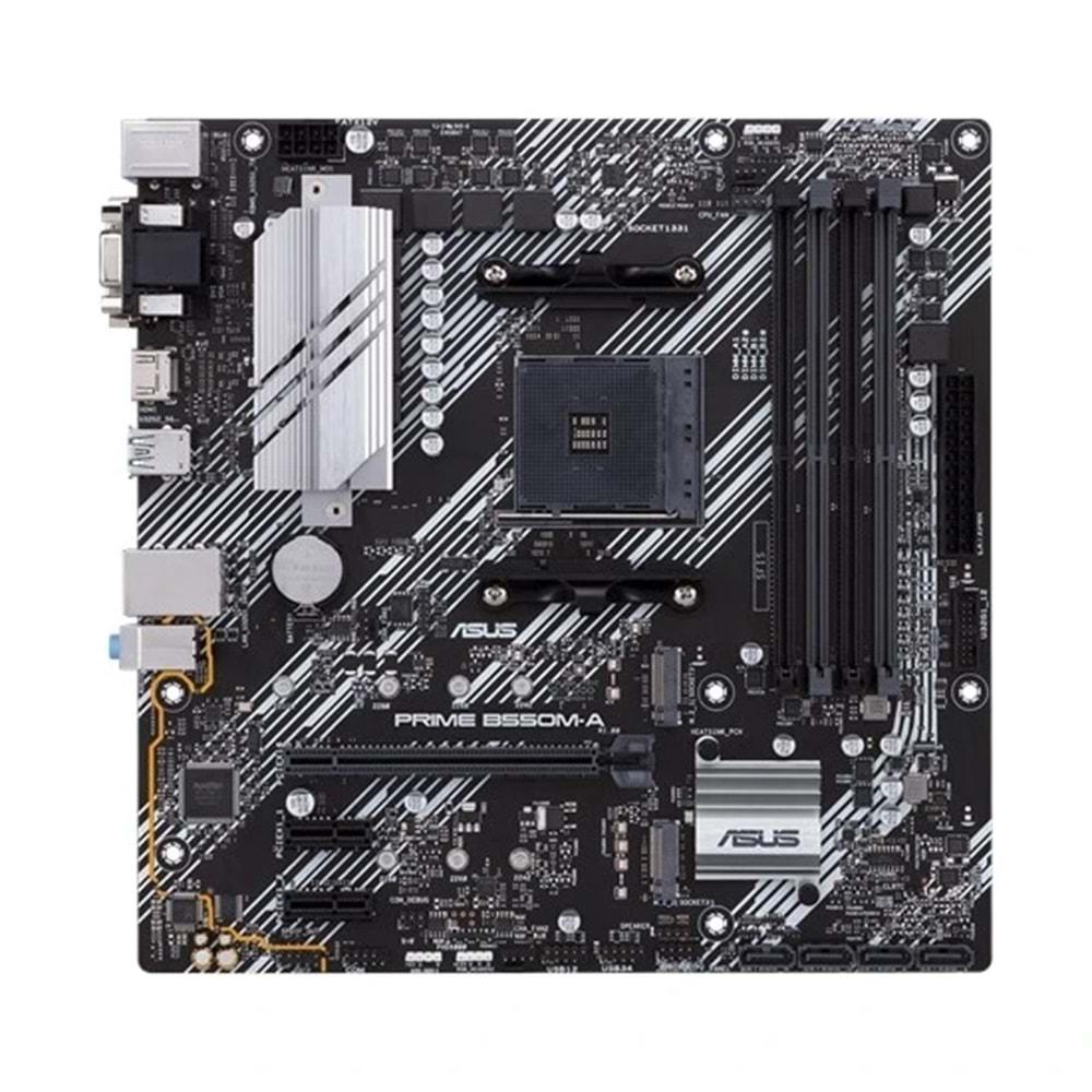 Asus Prime B550M-A/CSM B550 DDR4 HDMI/DVI/VGA AM4 Anakart