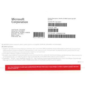 Microsoft Windows 10 Pro Türkçe 64 Bit FQC-08977 Lisans