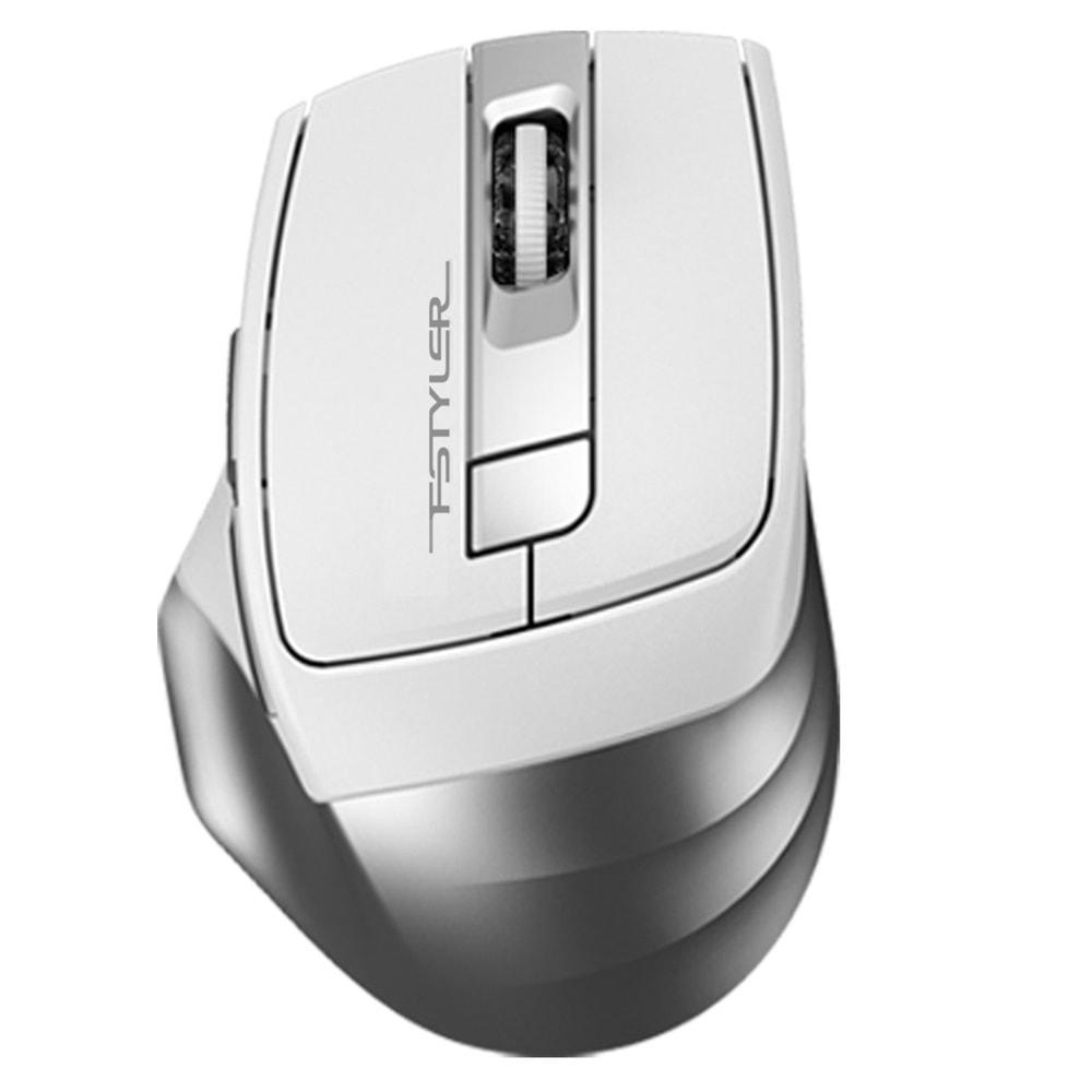 A4 Tech FB35 2000dpi 2.4G Beyaz Bluetooth Kablosuz Mouse