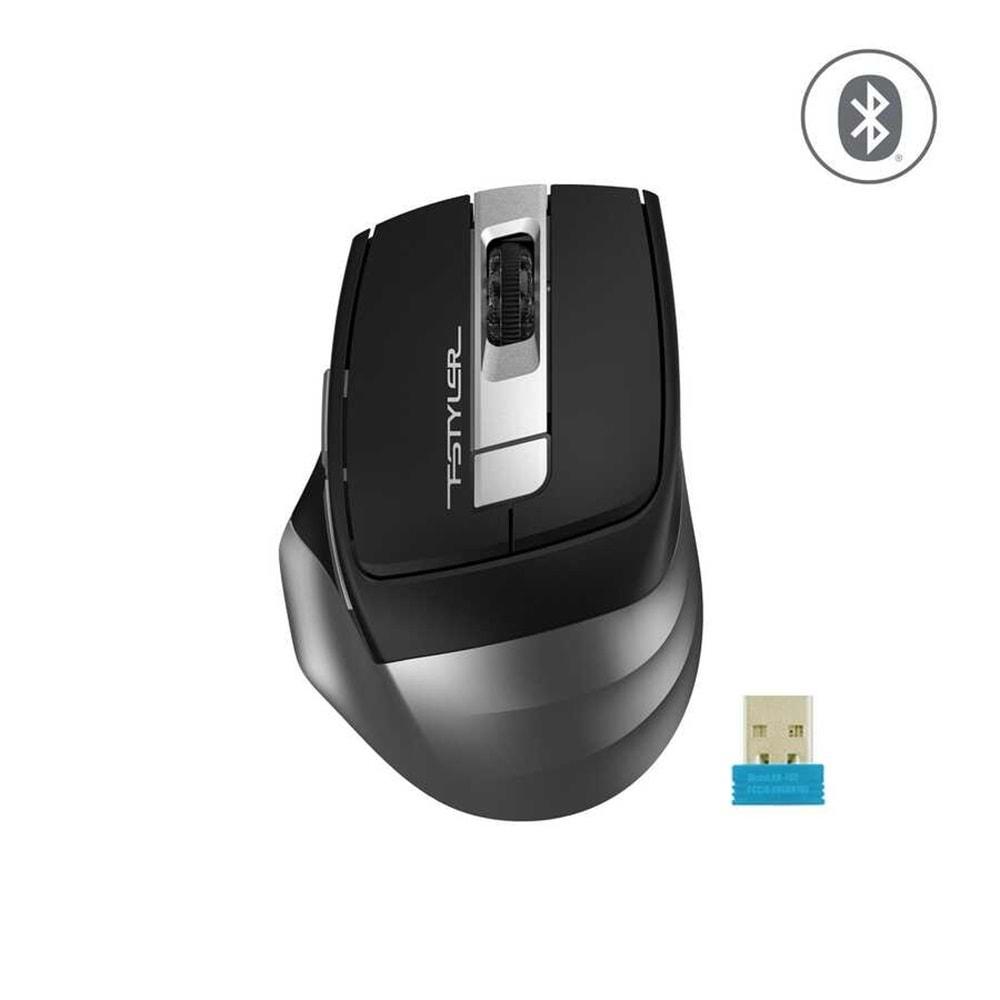 A4 Tech FB35 2000dpi 2.4G Gri Bluetooth Kablosuz Mouse