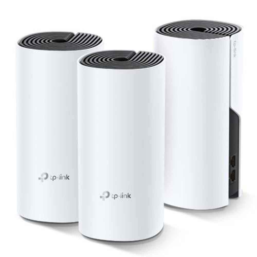 TP-Link DECO-E4-3P AC1200 Whole Home Mesh Wi-Fi System 3 Adet