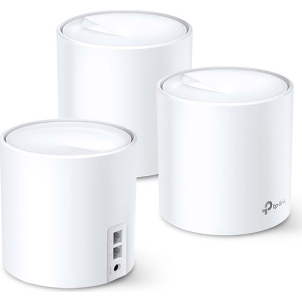 TP-Link Deco X60-3P AX5400 Whole Home Mesh Wi-Fi 6 System 3 Adet