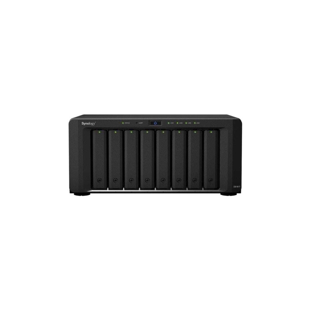 Synology NAS 8 Adet 3.5 Disk Destekli Storage DS1821PLUS