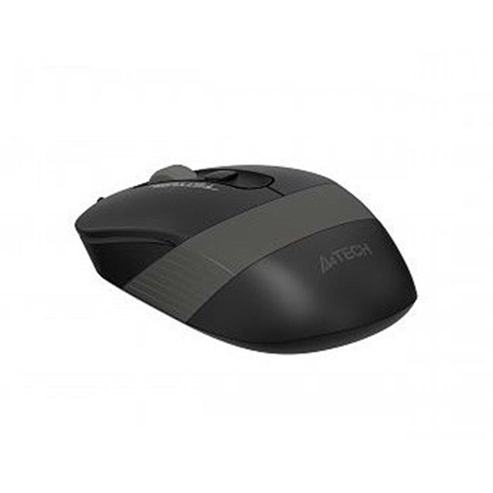 A4 Tech FM10 USB Siyah/Gri Optik 1600 DPI Mouse FM10-GRI