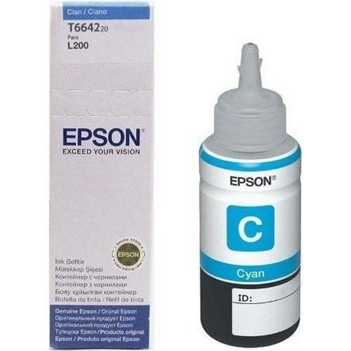 Epson Renkli Kartuş T6642 Mavi C13T66424A