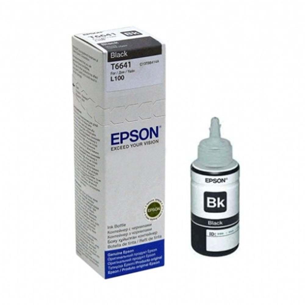 Epson Siyah Kartuş T6641 Mürekkep 70ml