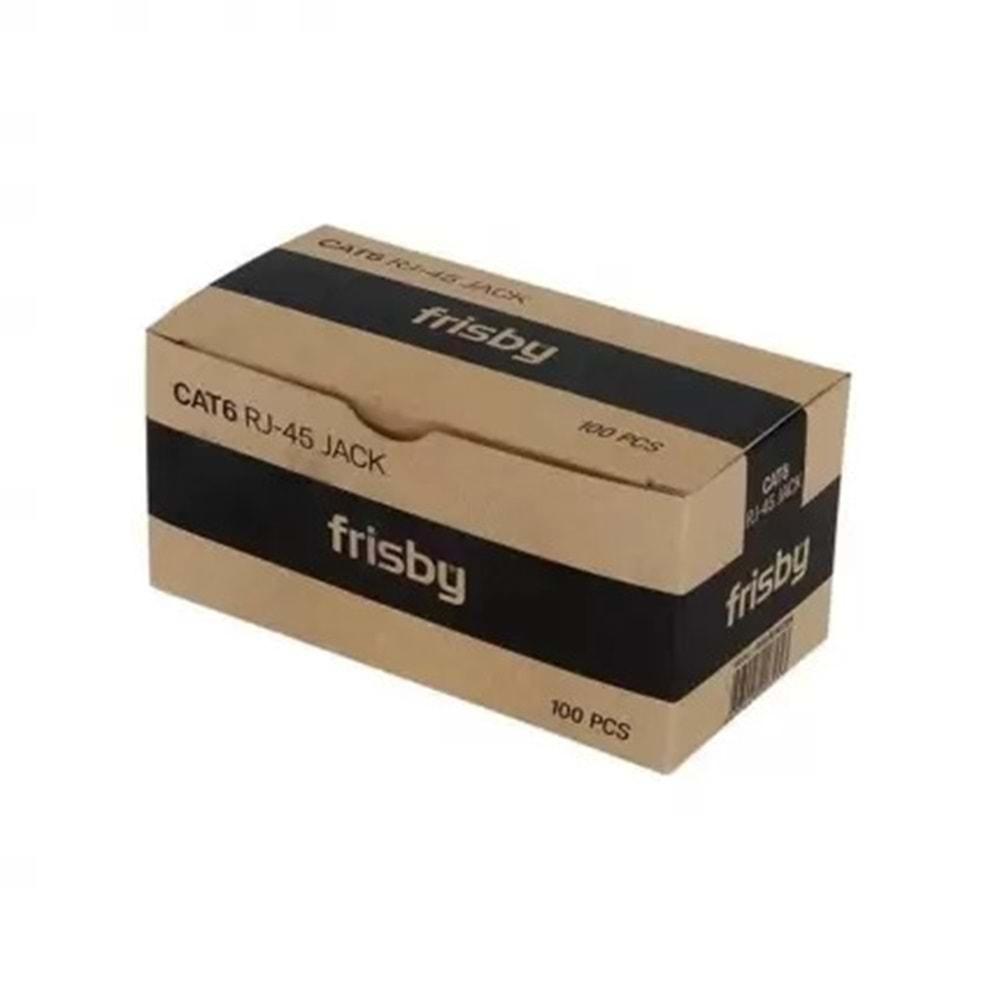 Frisby FNW-RJ4520N 100'lü Paket CAT6 Konnektör