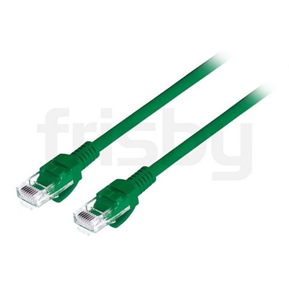 Frisby FA-C6714G 60cm CAT6 Patch Kablo Yeşil