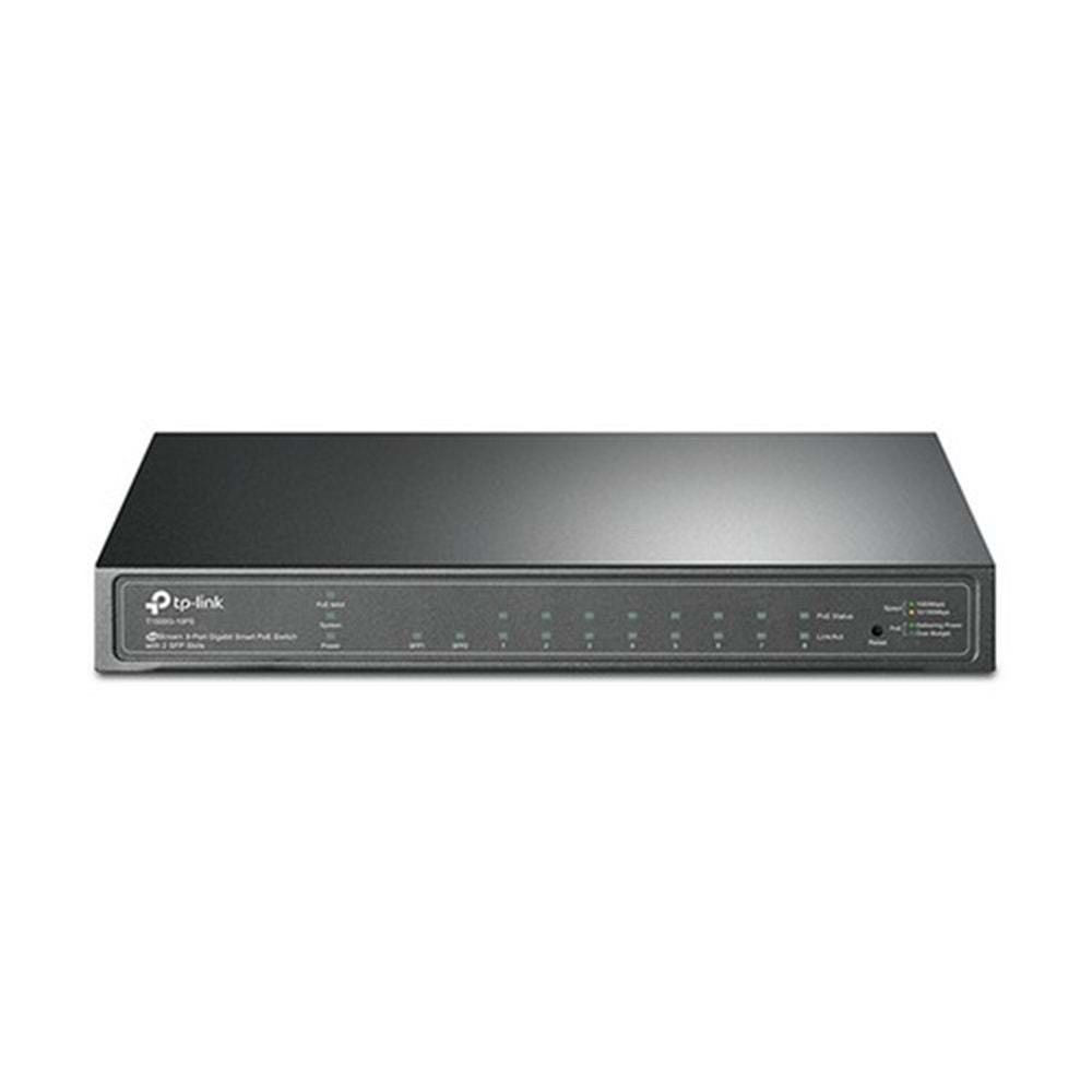 TP-Link Omada SG2210P 8 Port 10/100/1000 2xSFP PoE (53W) Yönetilebilir Switch