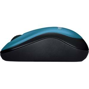 Logitech M185 Kablosuz Mouse Usb Siyah-Mavi 910-002236