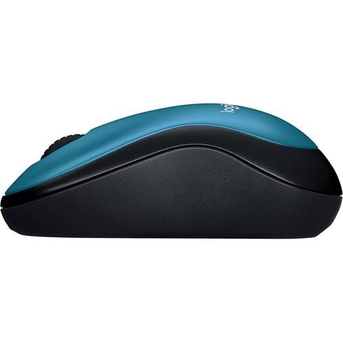 Logitech M185 Kablosuz Mouse Usb Siyah-Mavi 910-002236