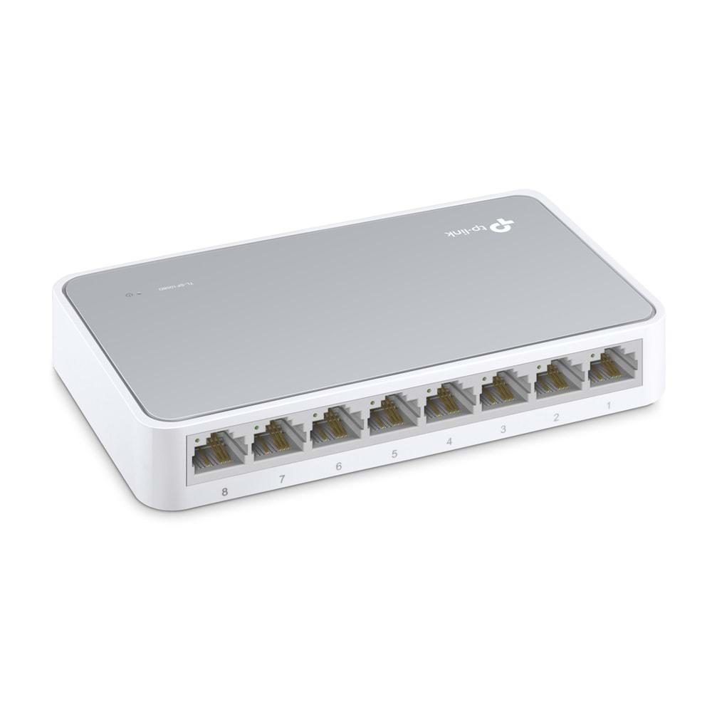 TP-Link TL-SF1008D 8 Port 10/100 Tak ve Kullan Switch