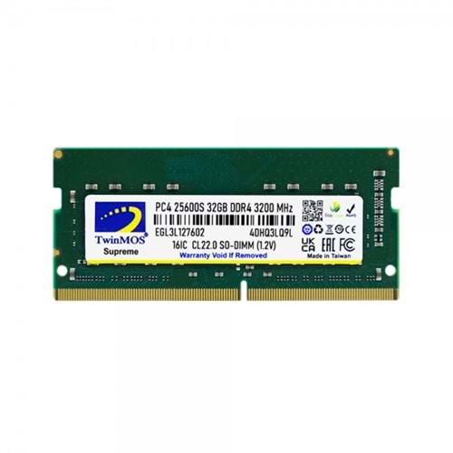 Twinmos DDR4 32GB 3200MHz Notebook RAM MDD432GB3200N