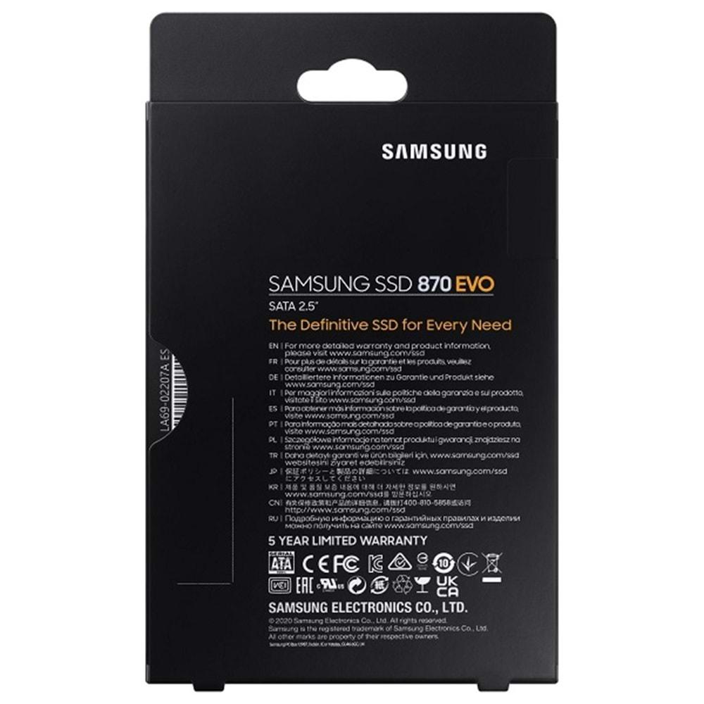 Samsung 4TB 870 Evo SATA 3.0 560-530MB/s 2.5