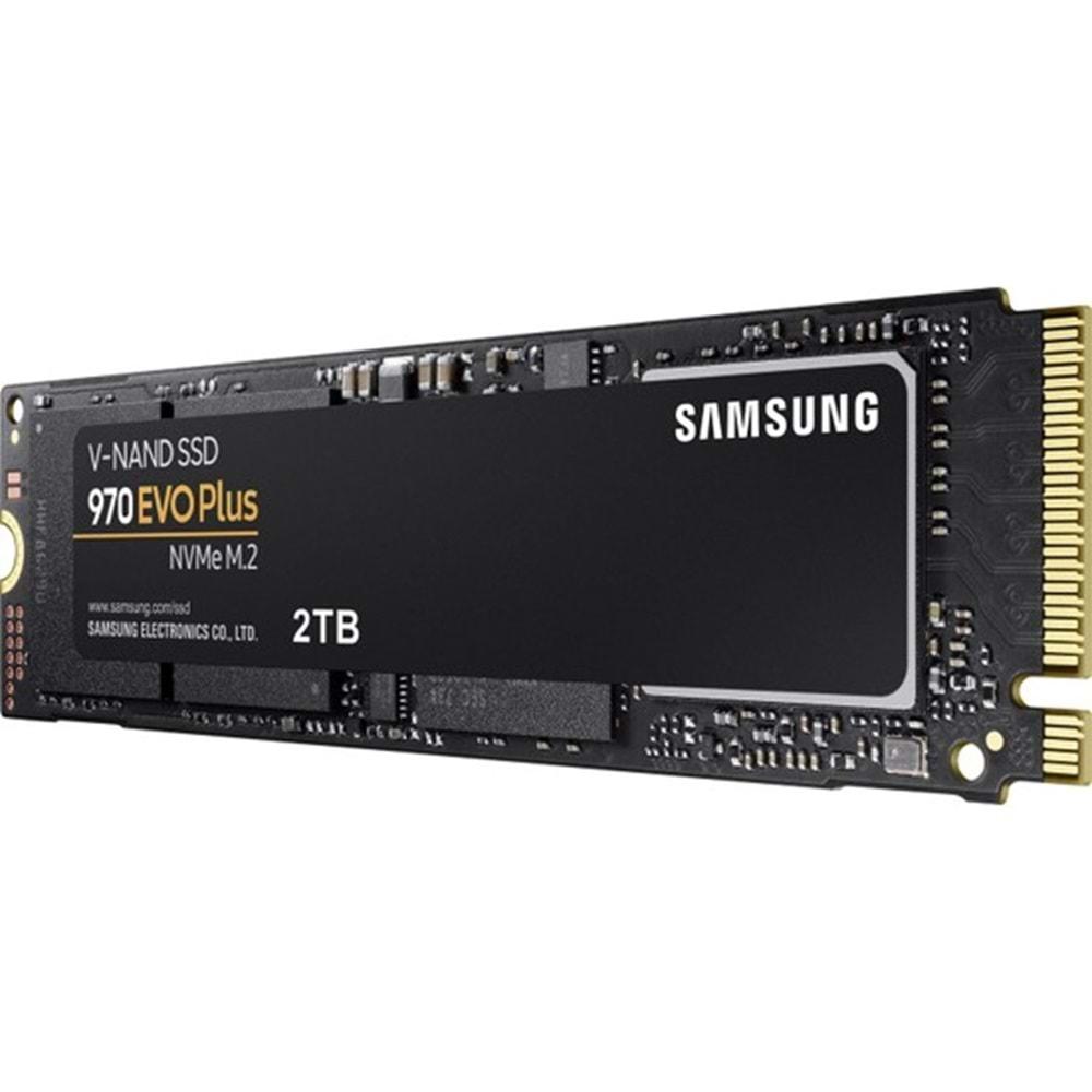 Samsung 2TB 970 Evo Plus PCIe M.2 Disk 3500-3200MB/s 2.38MM SSD Disk MZ-V7S2T0BW