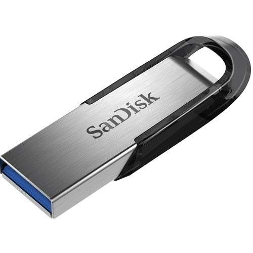 Sandisk 128GB Ultra Flair USB 3.0 Gümüş USB Bellek SDCZ73-128G-G46