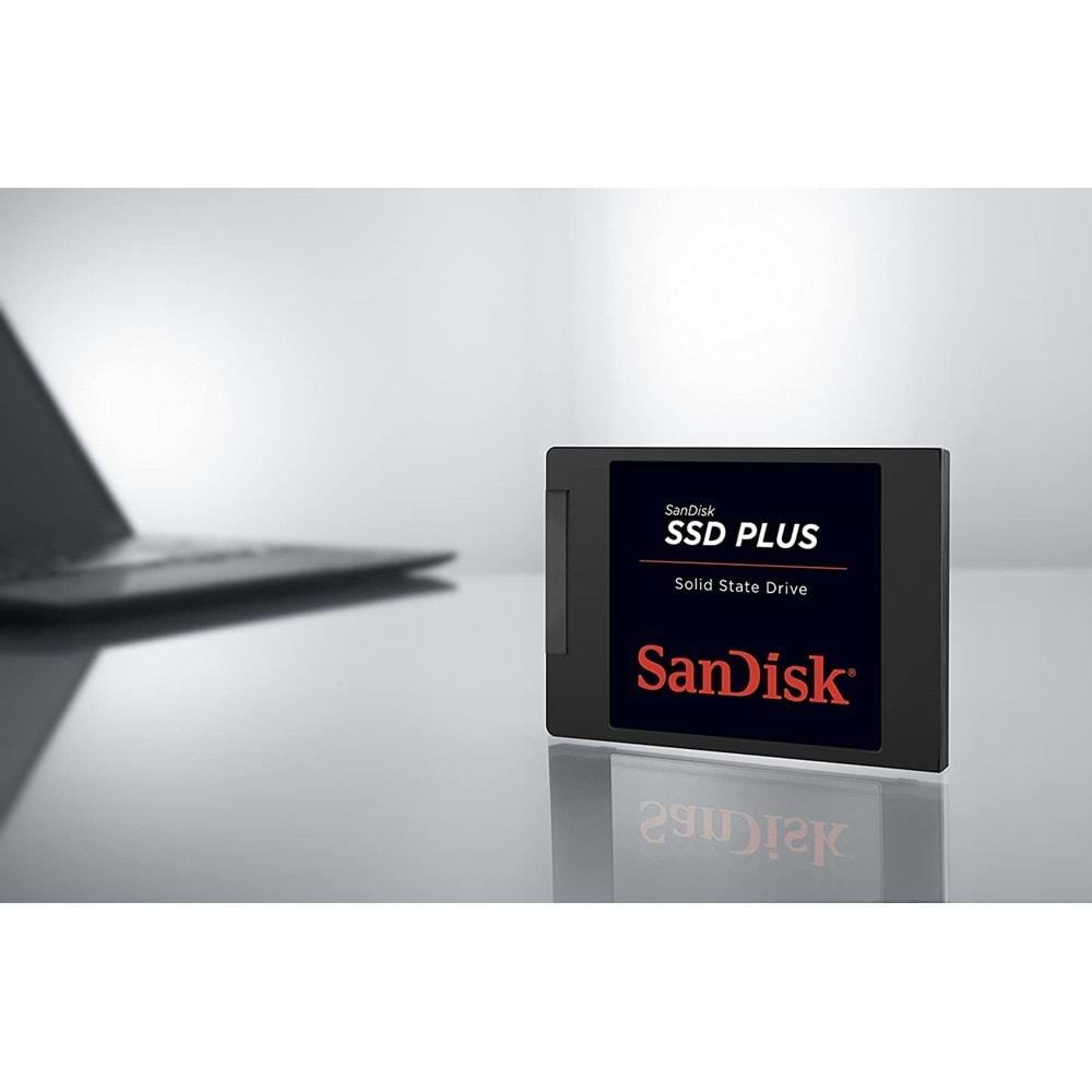 Sandisk 480GB SSD Disk Plus SATA 3.0 530-445MB/s 2.5