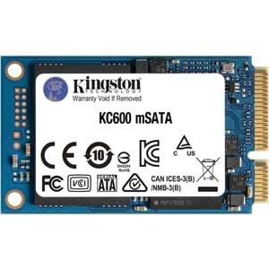 Kingston KC600 512GB (550-520MB/S) Msata SSD SKC600MS/512G