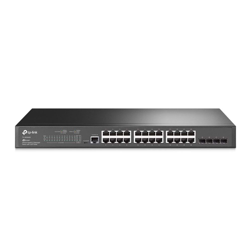 TP-Link TL-SG3428 24 PorT 10-100-1000 4 Gigabit SFP