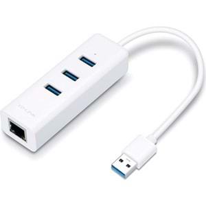 TP-Link UE330 USB 3.0 3 Port Hub ve Ethernet Adaptör Çoklayıcı